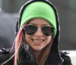 Avril Lavigne et Brody Jenner à l\'aéroport d\'Heathrow à Londres le 17 février 2011