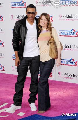 Chris Ivery et Ellen Pompeo à la soirée des NBA All-Star Game, à Los Angeles le 20 février 2011