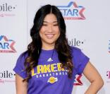 Jenna Ushkowitz à la soirée des NBA All-Star Game, à Los Angeles le 20 février 2011