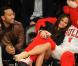 John Legend et sa chérie Christine Teigen à la soirée des NBA All-Star Game, à Los Angeles le 20 février 2011