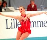 Tonya Harding patine en 1994 lors des Jeux Olympiques de Lillehammer 