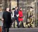 Le prince William et Kate Middleton étaient de retour sur les lieux de  la naissance de leur amour, à St. Andrews, pour inaugurer les  célébrations du 600e anniversaire de leur ancienne université, le 25  février 2011.