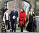 Le prince William et Kate Middleton étaient de retour sur les lieux de  la naissance de leur amour, à St. Andrews, pour inaugurer les  célébrations du 600e anniversaire de leur ancienne université, le 25  février 2011.