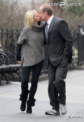Kelsey Grammer et Kayte Walsh à New York en janvier 2011 