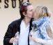 Kate Hudson enceinte et son chéri Matthew Bellamy en balade à Los Angeles le 21 février 2011