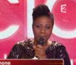 Marie Drucker co-anime avec Aline Afanoukoé la seconde moitié des Victoires de la Musique 2011, mardi 1er mars sur France 2.