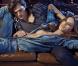 Ashton Kutcher et Alessandra Ambrosio dans la campagne Colcci
