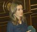 Letizia d'Espagne au sénat pour la journée mondiale des maladie rares à Madrid, le 3 mars 2011.