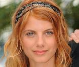 Mélanie Laurent lors de son passage au Festival de Cannes en 2008 avec l'équipe d'Inglourious Basterds de Quentin Tarantino