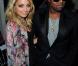 Nicole Richie et Kanye West lors du défilé Jean-Paul Gaultier à Paris le 5 mars 2011