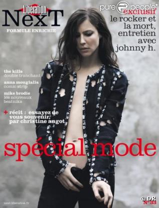 Anna Mouglalis, en couverture de Next du mois de mars 2011