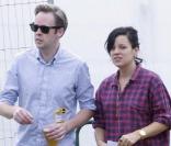 Lily Allen et Sam Cooper, Herefordshire, le 8 août 2010 