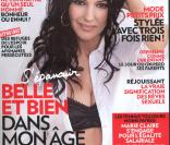Monica Bellucci en couverture de Marie Claire