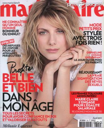 Monica Bellucci en couverture de Marie Claire