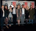 Zinedine Soualem, Cédric Klapisch, Karin Viard, Gilles Lellouche, Audrey Lamy et Jean-Pierre Martins lors de l'avant-première du film Ma part du gâteau le 8 mars 2011 à Paris