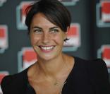 Alessandra Sublet, conférence de presse de rentrée de Radio France, à Paris, le 27 août 2010