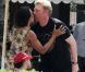 Boris Becker embrasse son ex Barbara Feltus à Miami le 8 mars 2011