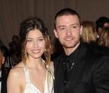 Justin Timberlake et Jessica Biel lors du Costume Institute Gala à New York en mai 2010<br />