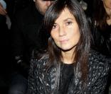 Emmanuelle Alt lors de la Fashion Week de Paris en mars 2011