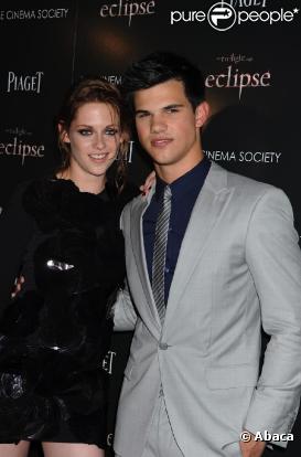 Kristen Stewart et Taylor Lautner