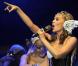 Kylie Minogue pendant sa tournée The Folies Tour en 2011