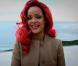 Rihanna dans le making-of pour le shooting de Vogue US par Annie Leibovitz
