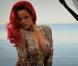 Rihanna dans le making-of pour le shooting de Vogue US par Annie Leibovitz