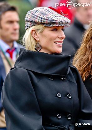 Zara Phillips au festival de Cheltenham, en mars 2011.