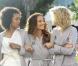 Minka Kelly, Rachael Taylor et Annie Ilonzeh sur le tournage de  Drôles de dames , à Miami, le 16 mars 2011.