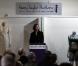 Vente aux enchères durant laquelle a été vendue la robe transparente portée par Kate Middleton il y a quelques années, à la Gallerie de Londres organisée par Kerry Taylor le 17 mars 2011 