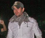 Enrique Iglesias a dîn avec sa fiancée Anna Kournikova au restaurant B&B, à Miami. Mars 2011