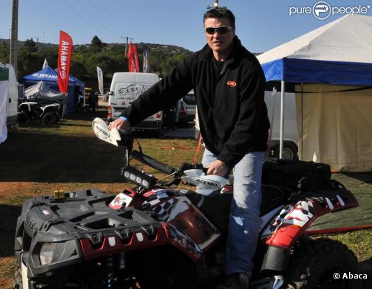 David Douillet participe à la Baja 500 à Portel, le 6 mars 2011