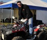 David Douillet participe à la Baja 500 à Portel, le 6 mars 2011