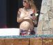 Kate Hudson et son compagnon Matthew Bellamy en vacances à Los cabos au Mexique, le 6 mars 2011