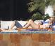 Kate Hudson et son compagnon Matthew Bellamy en vacances à Los cabos au Mexique, le 6 mars 2011