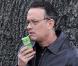 Tom Hanks sur le tournage de Extremely Loud And Incredibly Close , de Stephen Daldry, à Central Park, New York, le 22 mars 2011.