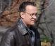Tom Hanks sur le tournage de Extremely Loud And Incredibly Close , de Stephen Daldry, à Central Park, New York, le 22 mars 2011.