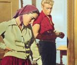 Liz Taylor et James Dean sur le tournage de Geant