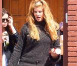 Kirstie Alley à la sortie des répétitions de Dancing with the Stars, à Los Angeles, le 25 mars 2011