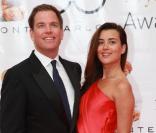 La sublime Cote de Pablo et son partenaire Michael Weatherly dans NCIS. Un couple explosif. 