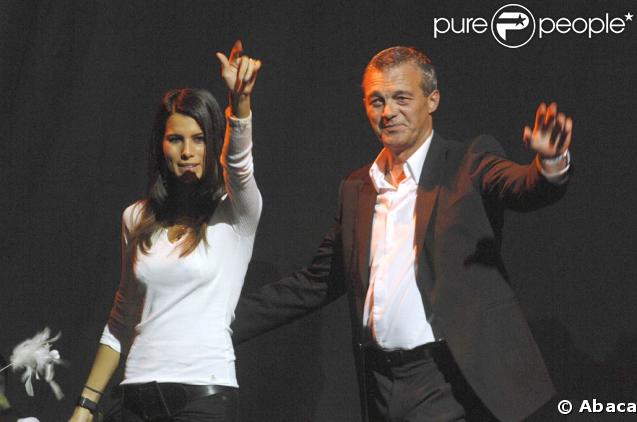 Karine Ferri et le père de Gregory Lemarchal