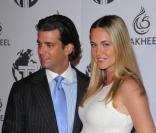 Donald Trump Jr. et sa femme Vanessa enceinte de son petit garçon Donnie lors d'une soirée à Los Angeles en août 2008 