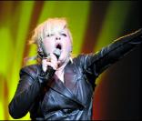 Cyndi Lauper, en concert à Sydney, le 31 mars 2011.