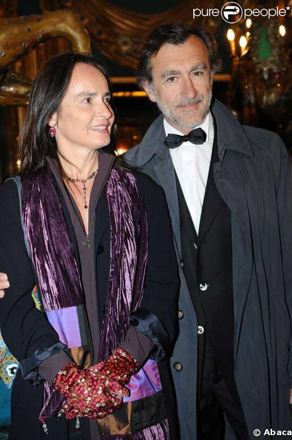 Cérémonie des Molières : Christophe Malavoy et sa femme