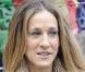Sur le tournage de New Year's Eve , le 6 avril à New York, Sarah Jessica Parker en gros plan