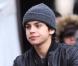 Le 6 avril 2011 à New york, sur le tournage de New Year's Eve , Jake T. Austin s'amuse