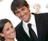 Jean-Pascal Lacoste aux côtés de son épouse Jennifer au Festival de la Télévision à Monaco en juillet 2006 