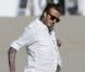 David Beckham en tournage pour Pepsi Light avec Sofia Vergara, à Los Angeles, le 28 mars 2011.