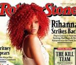 Rihanna pour  Rolling Stone , édition américaine, avril 2011.