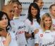 Marc Raquil, Sylvie Tellier, Laury Thilleman, Alexandra Rosenfeld, Samuel Etienne et Karine Lima ont couru pour Mécénat Chirurgie Cardiaque, lors du 35ème Marathon de Paris, le 10 avril 2011